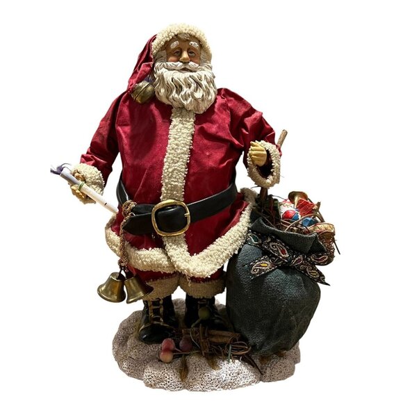 Christmas Santa Claus with‎ Presents Figurine Holiday - Picture 1 of 9